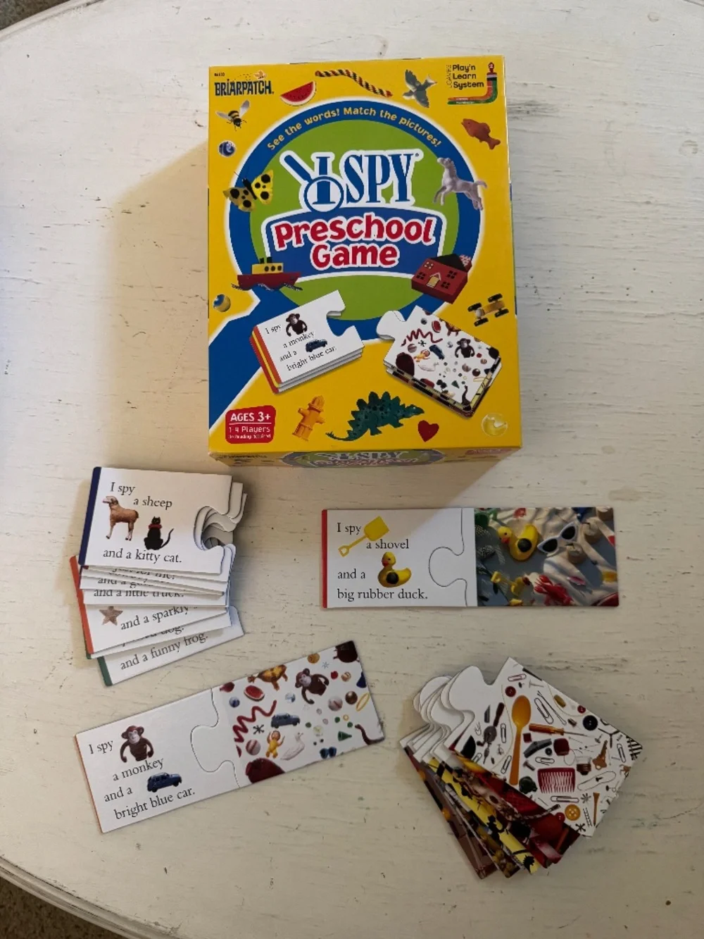 Briarpatch I SPY Preschool Game | Educational Matching Game | Ages 3+ | Complete